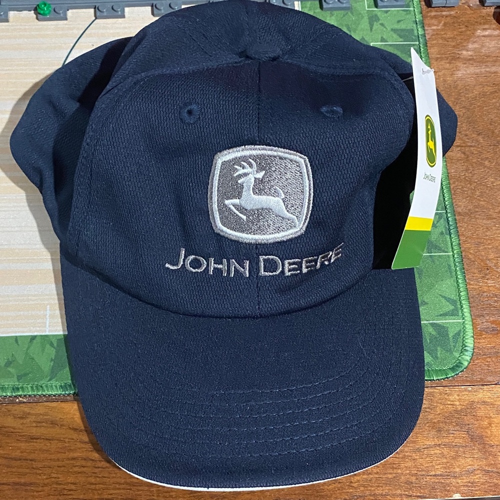 John Deere Dark Blue Hat with Logo